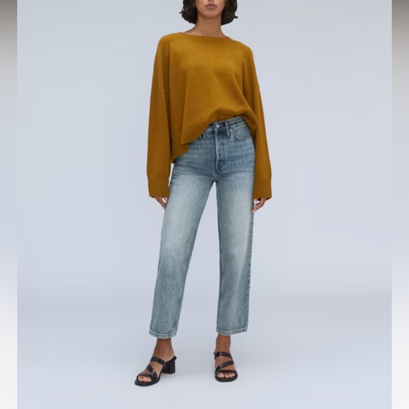 Vintage Light Wash Everlane Rigid Way High Jeans - Picture 2 of 6